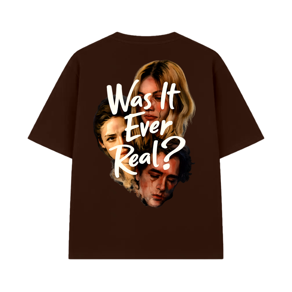 Blacklist Was it Ever Real T-Shirt Brown