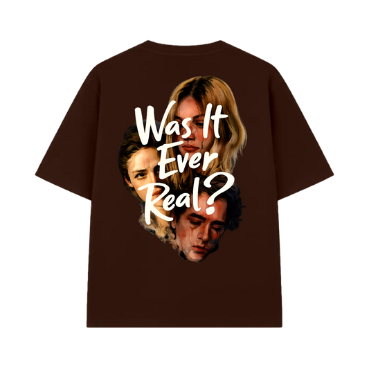 Blacklist Was it Ever Real T-Shirt Brown