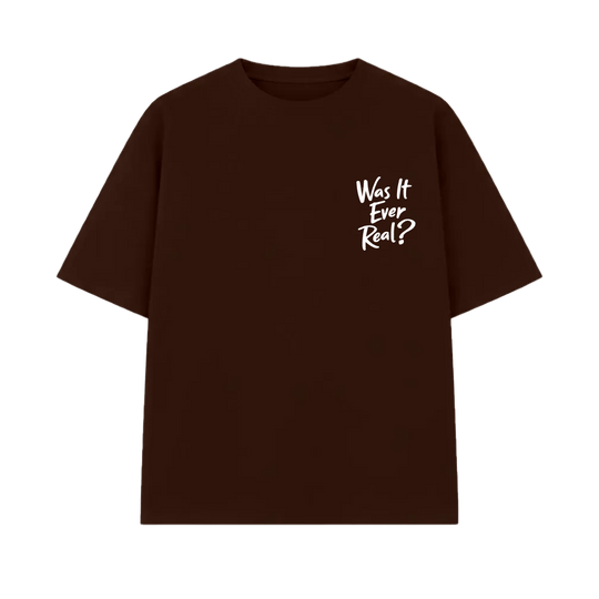 Blacklist Was It Ever Real T-Shirt Brown