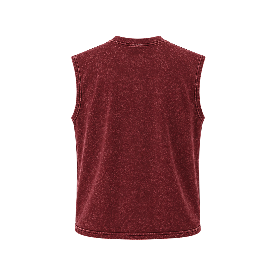 Blacklist Wine Stone Tank Maroon