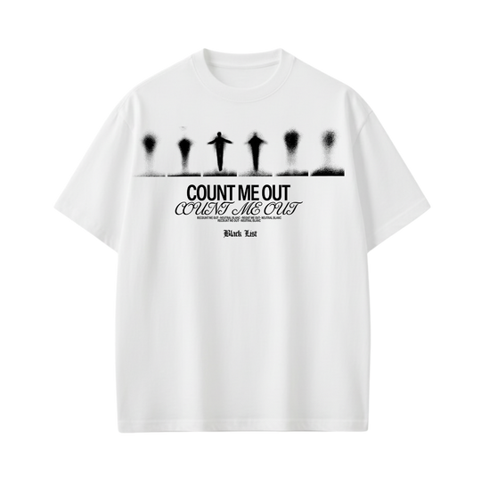Count Blacklist White T-Shirt