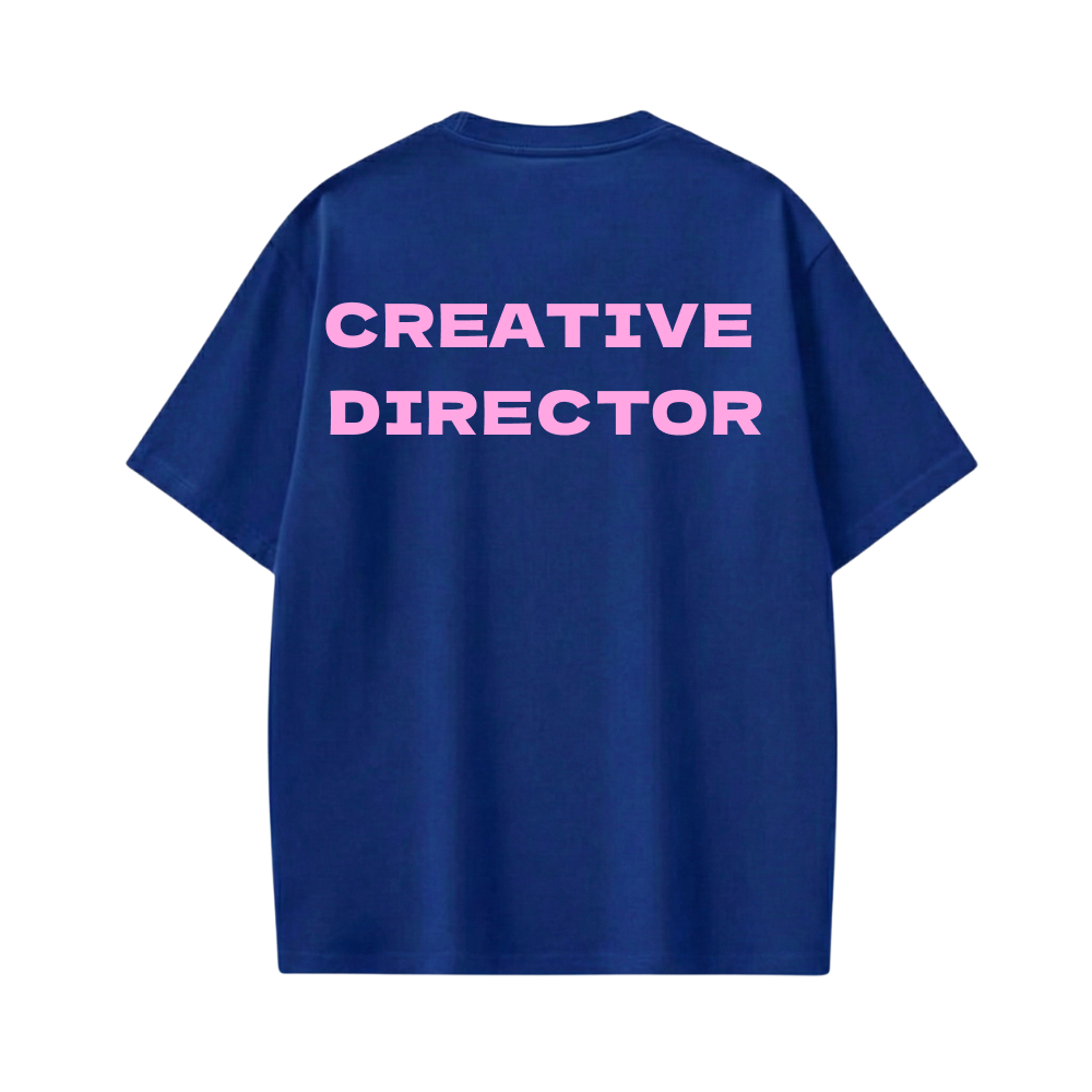 CREATIVE DIRECTOR BLACKLIST BLUE T-SHIRT