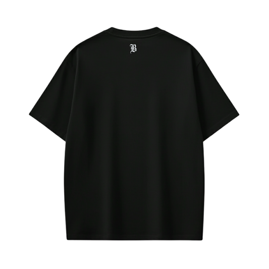 CURLY HAIR GUY BLACKLIST BLACK T-SHIRT