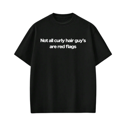 CURLY HAIR GUY BLACKLIST BLACK T-SHIRT