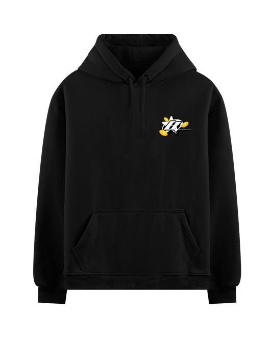 FUCK COLLEGE DO CRYPTO BLACK OVERSIZED HOODIE