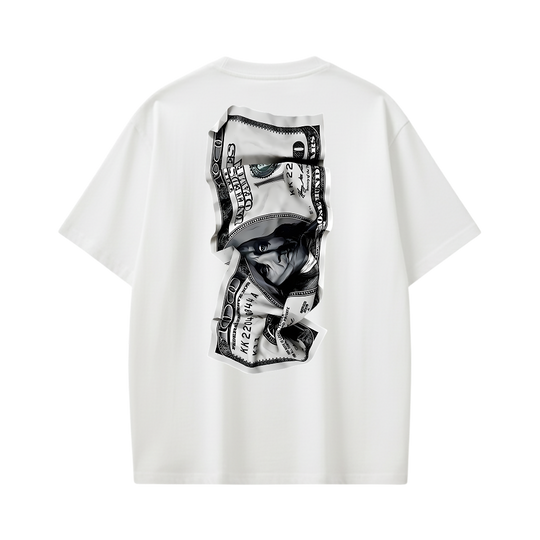 Dollar Bills White T-Shirt