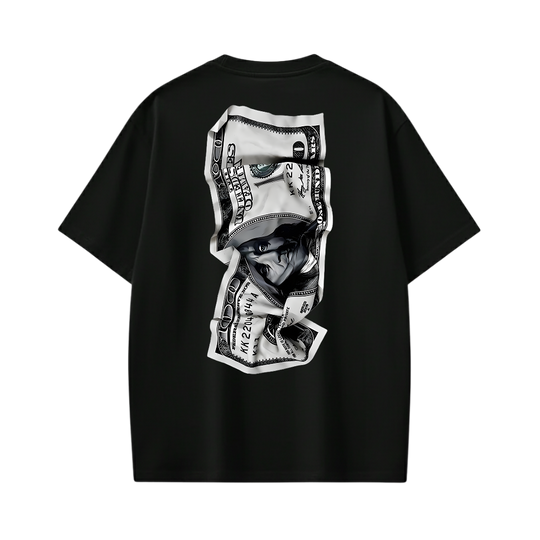 Dollar Bills Black T-Shirt