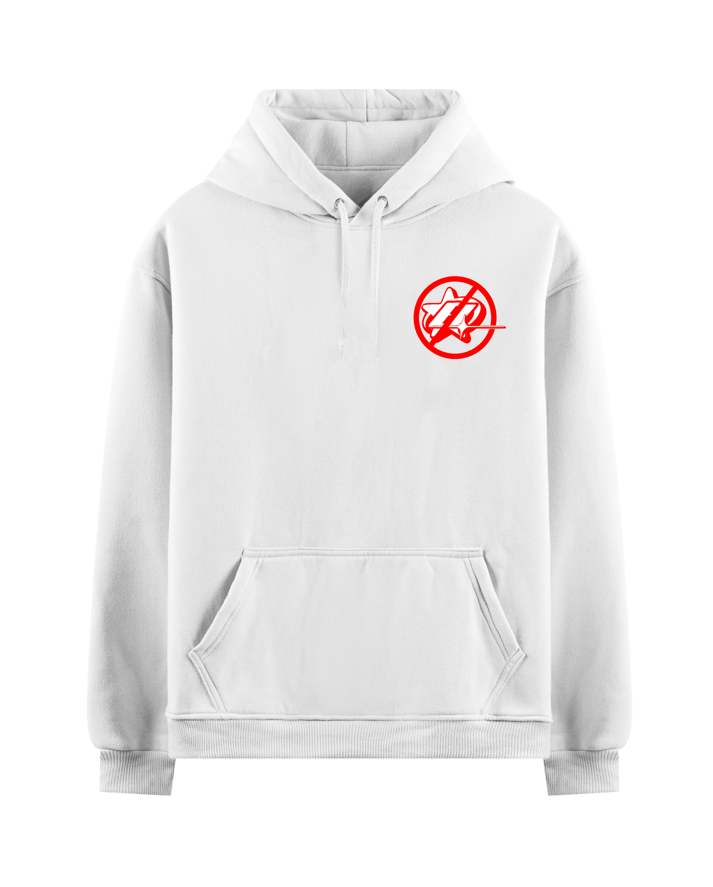 DON'T INVITE ME TO THE AFTER'S WHITE OVERSIZED HOODIE