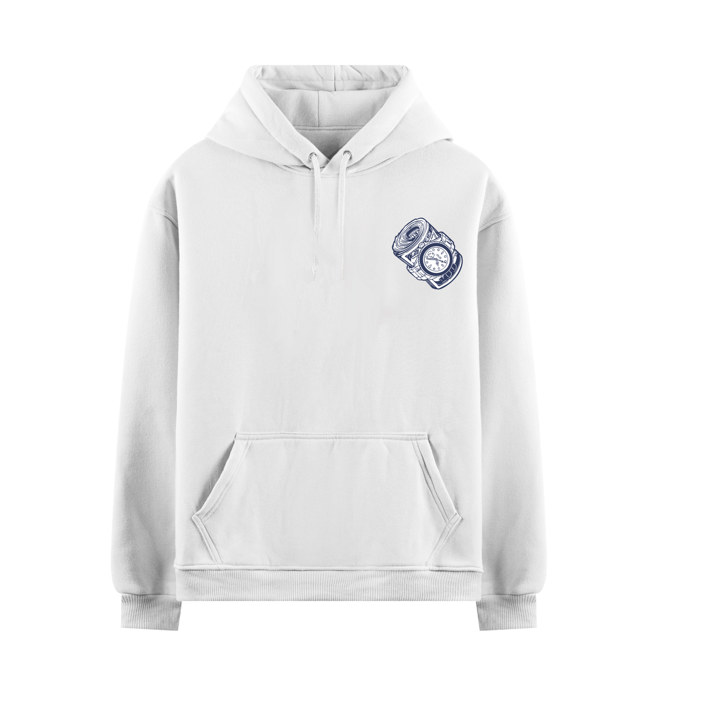 ONE OF ONE I USED TO HAVE GOALS WHITE OVERSIZED HOODIE