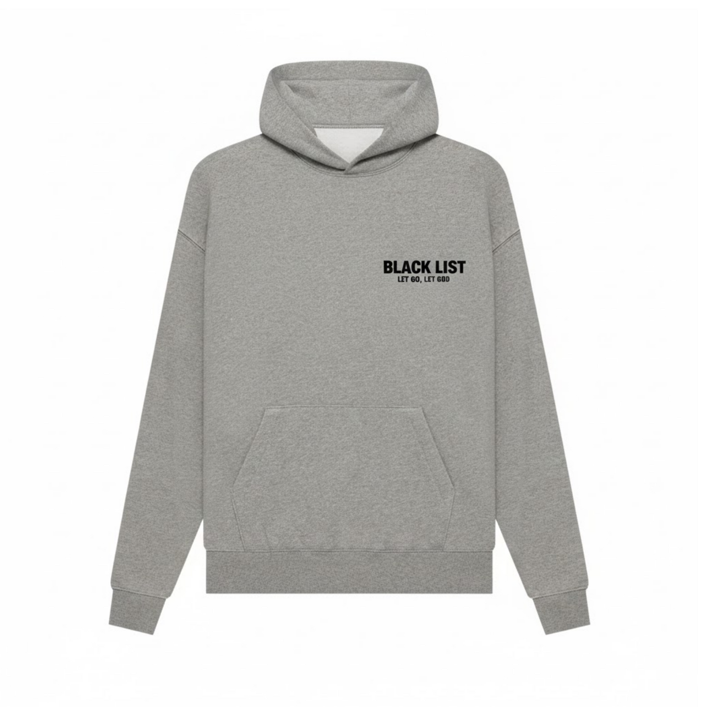 BLACKLIST ESSENTIAL OATMEAL OVERSIZED HOODIE 1.0