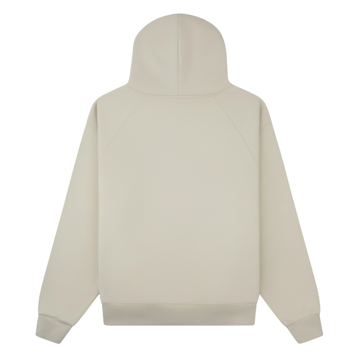 ALONE BUT NOT LONELY CREAM OVERSIZED HOODIE