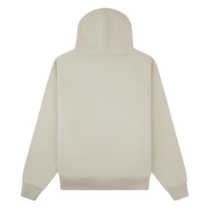 ALONE BUT NOT LONELY CREAM OVERSIZED HOODIE
