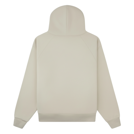 ALONE BUT NOT LONELY CREAM OVERSIZED HOODIE