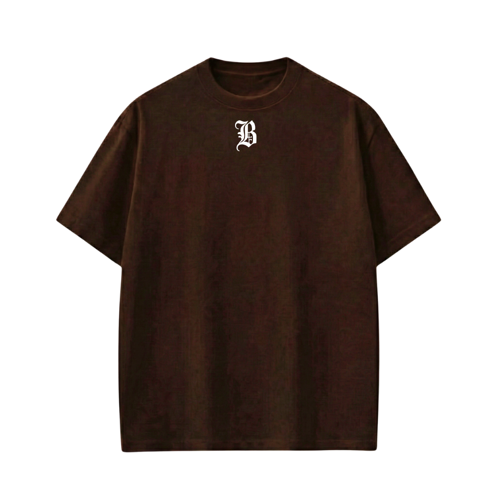 EXPLICIT STATEMENT BROWN T-SHIRT