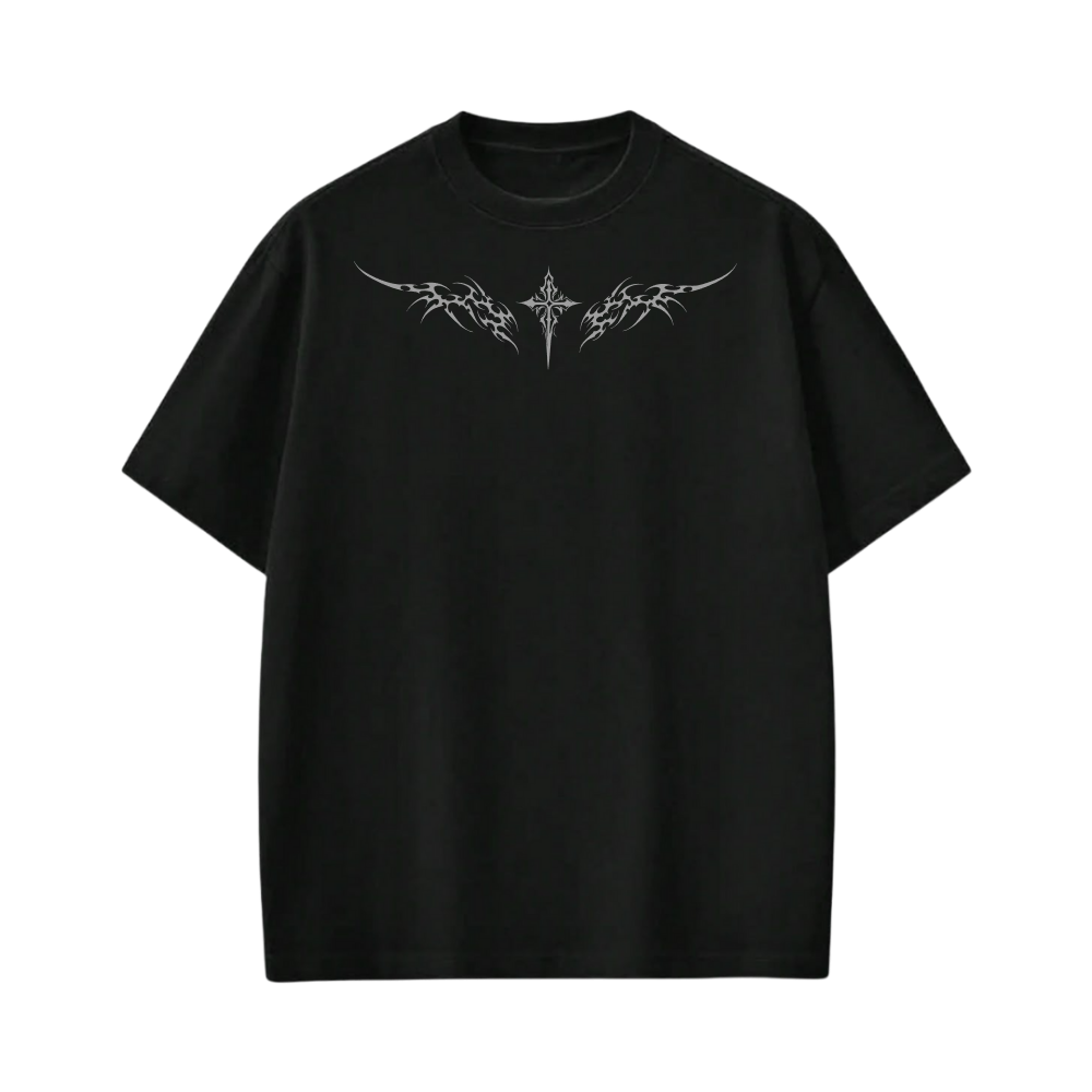 FAITH BLACKLIST BLACK T-SHIRT