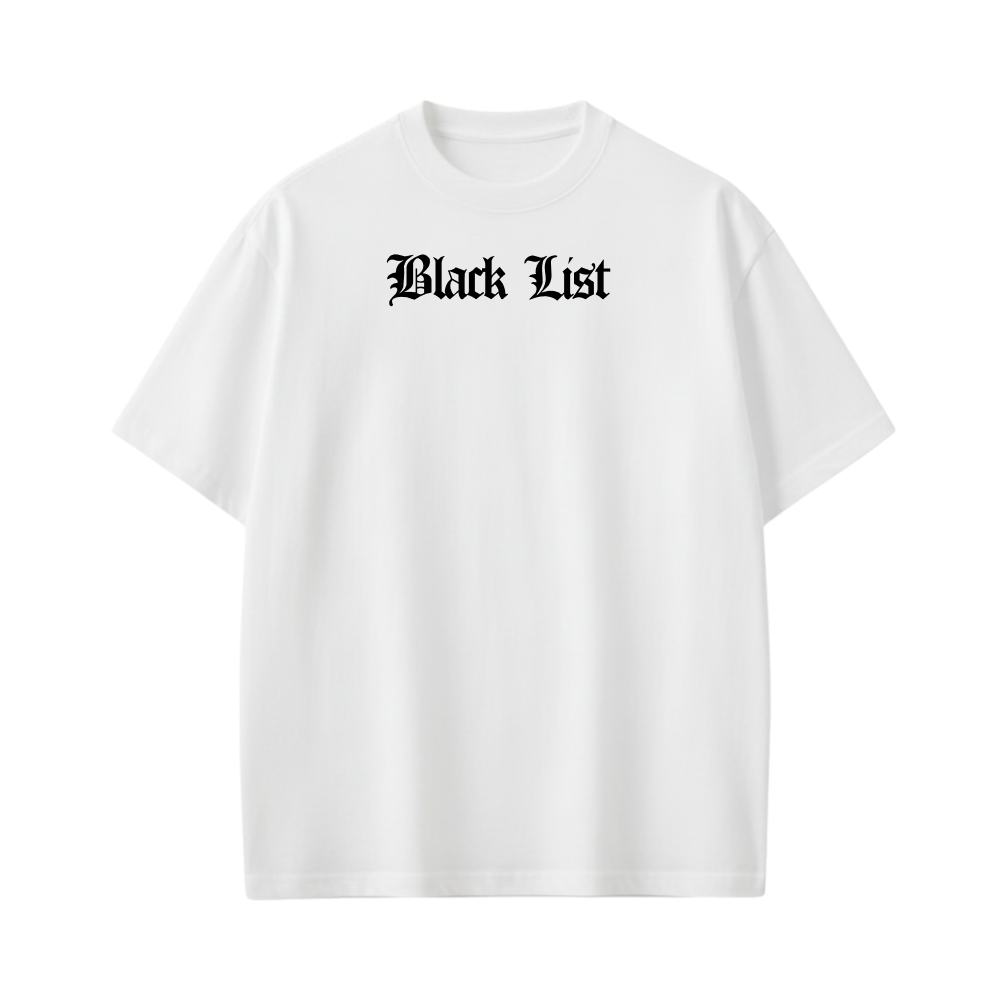 FATE BLACKLIST WHITE T-SHIRT