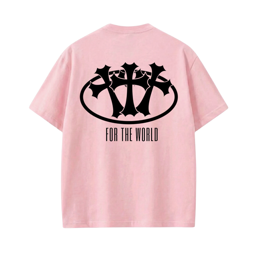 For the World Blacklist Pink T-shirt