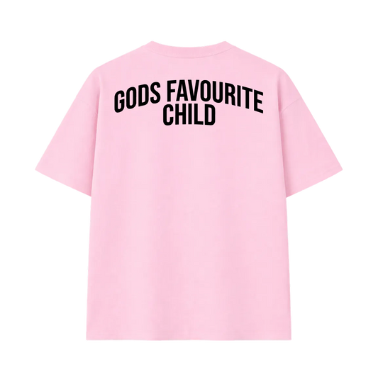 God's favourite Child T-shirt Pink