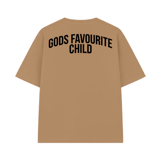 God's Favourite Child T-Shirt Sand
