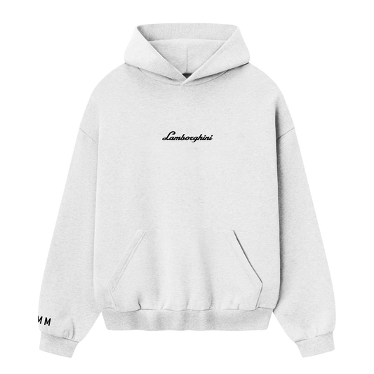 BREAKING LIMITS URUS WHITE OVERSIZED HOODIE