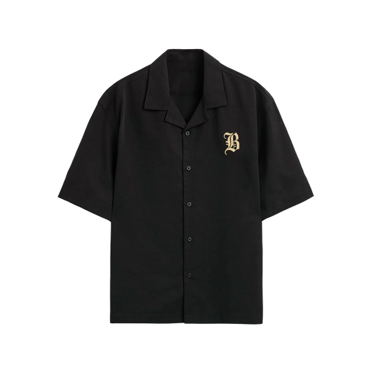 Holy Spirit Blacklist Black Bowling Shirt
