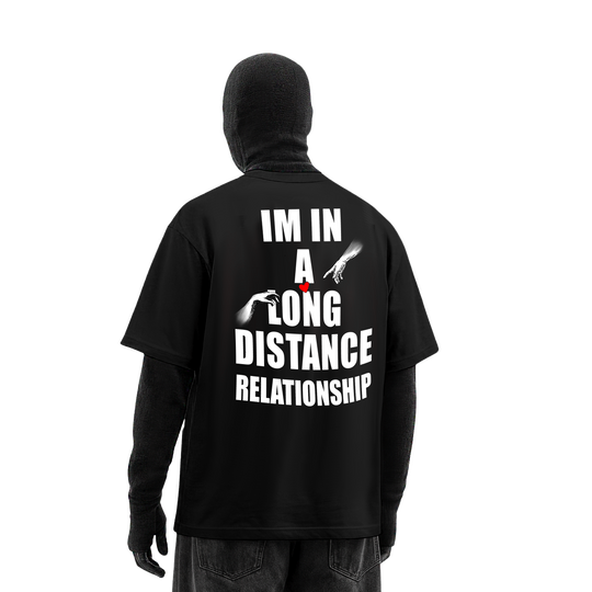 Long Distance Relationship Oversized T-Shirt