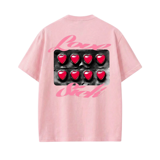 Love Sick Blacklist Pink T-Shirt