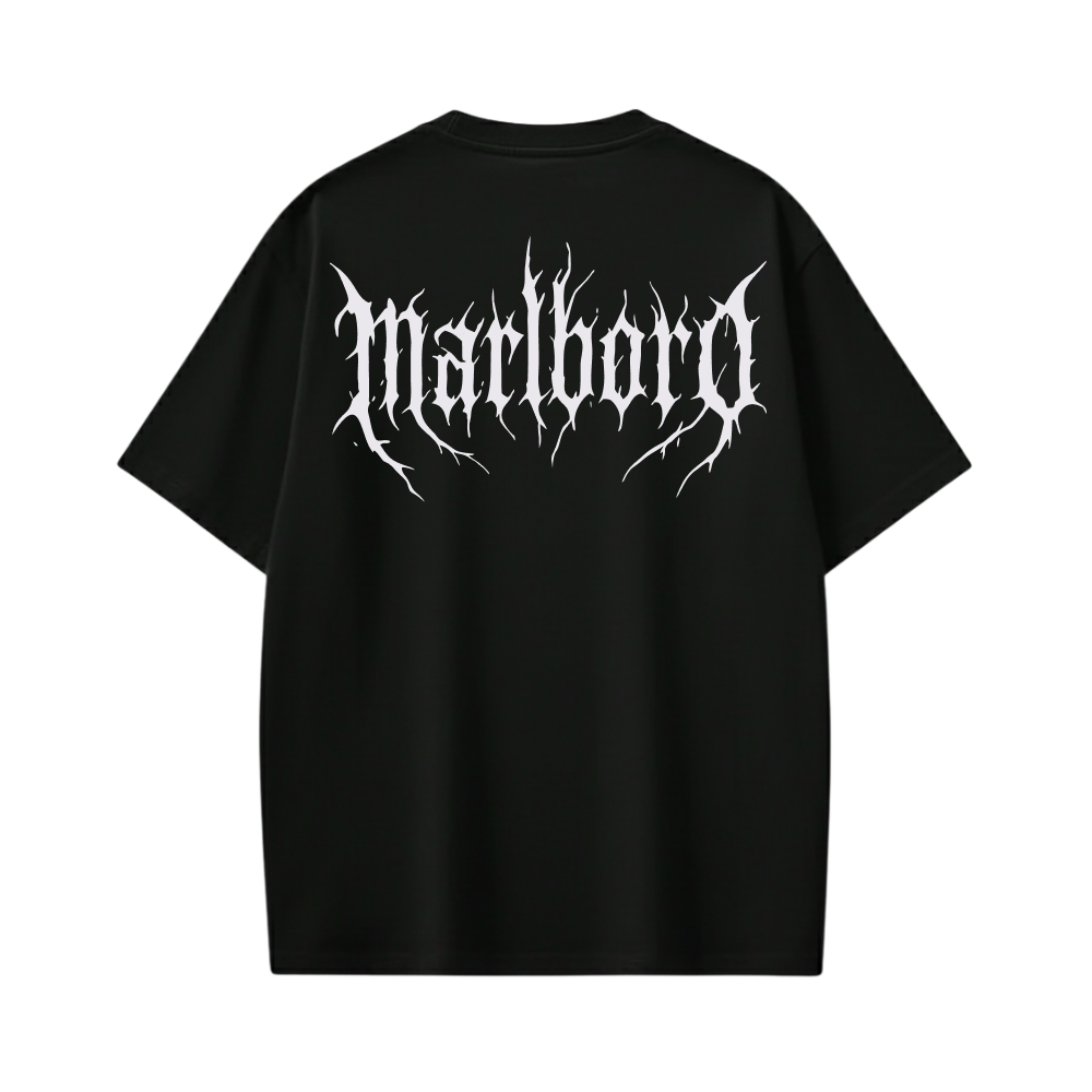 MALBORO BLACKLIST BLACK T-SHIRT