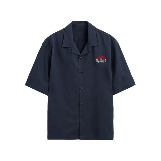 Malboro Blacklist Black Bowling Shirt