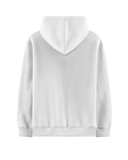MILF WHITE OVERSIZED HOODIE