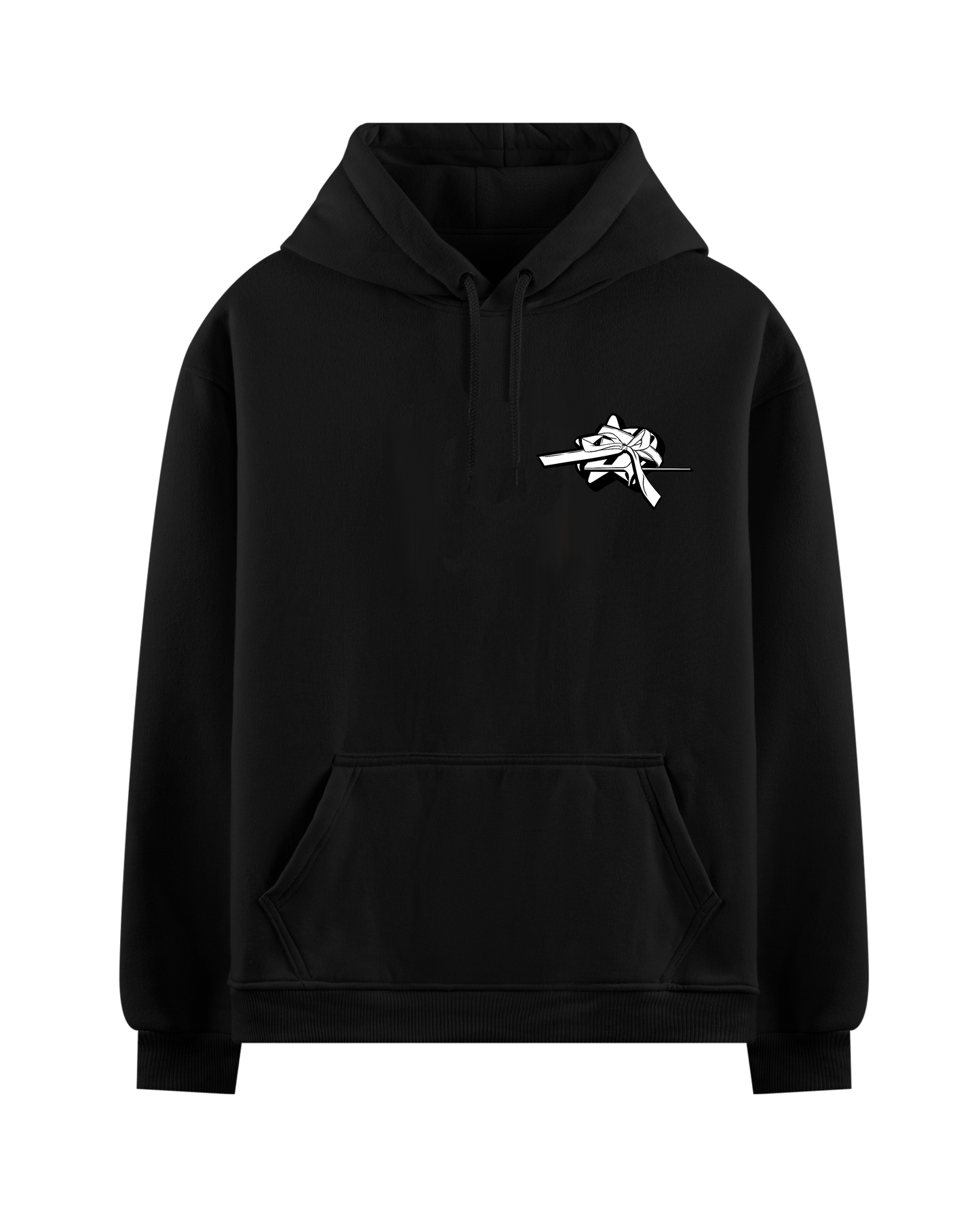 MONEY MAKES ME C*M BLACK OVERSIZED HOODIE