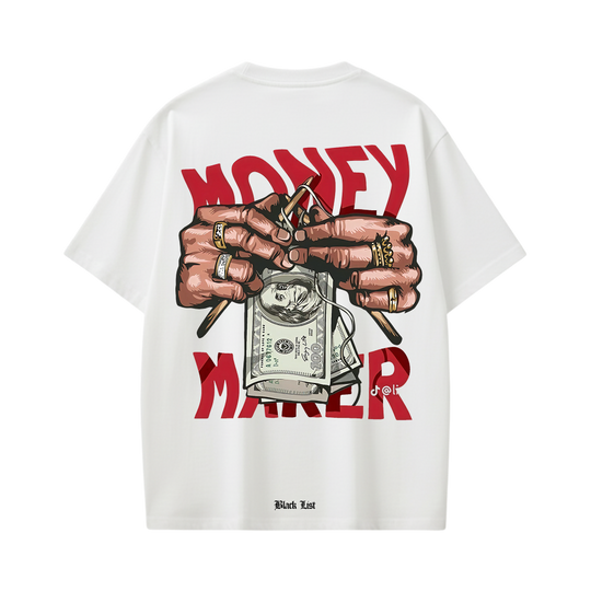 Money Maker Blacklist White T-Shirt