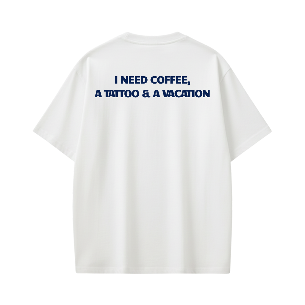 NEED BLACKLIST WHITE T-SHIRT