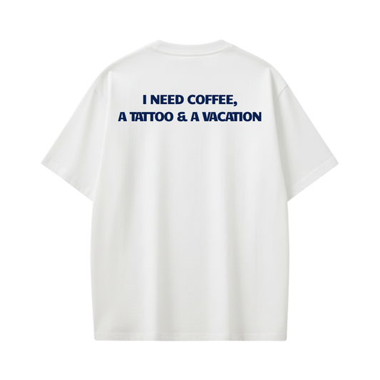 NEED BLACKLIST WHITE T-SHIRT