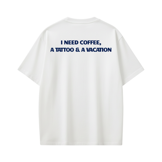 Need Blacklist White T-Shirt