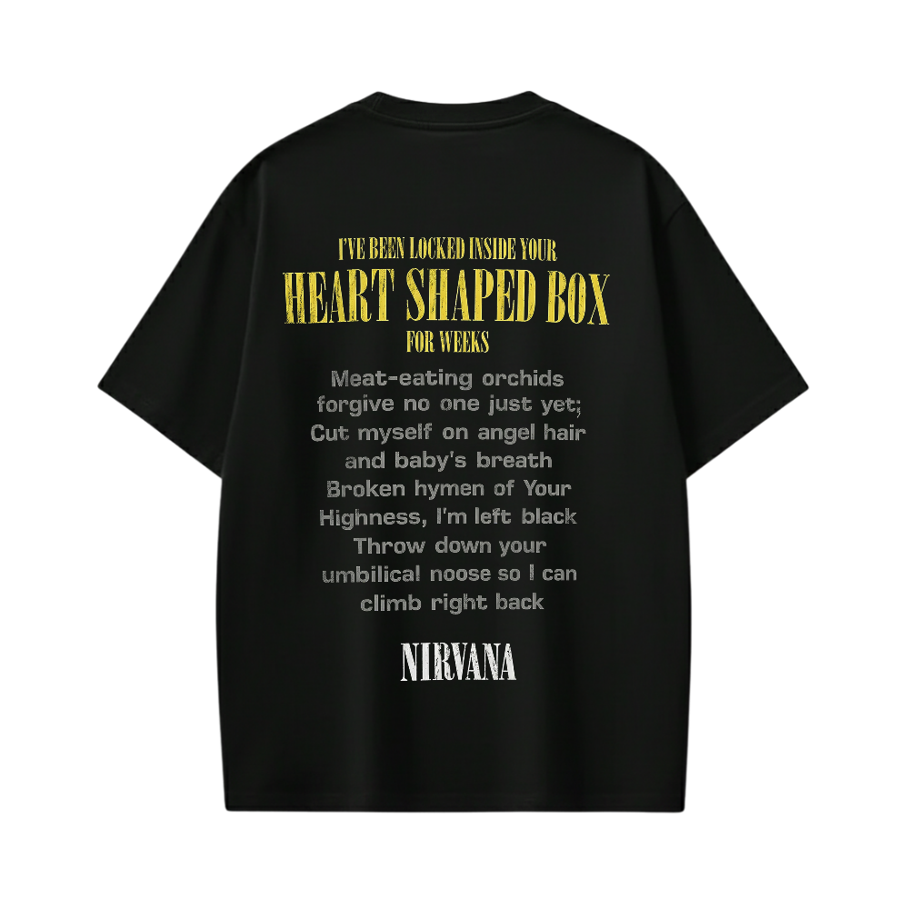 NIRVANA BLACK T-SHIRT