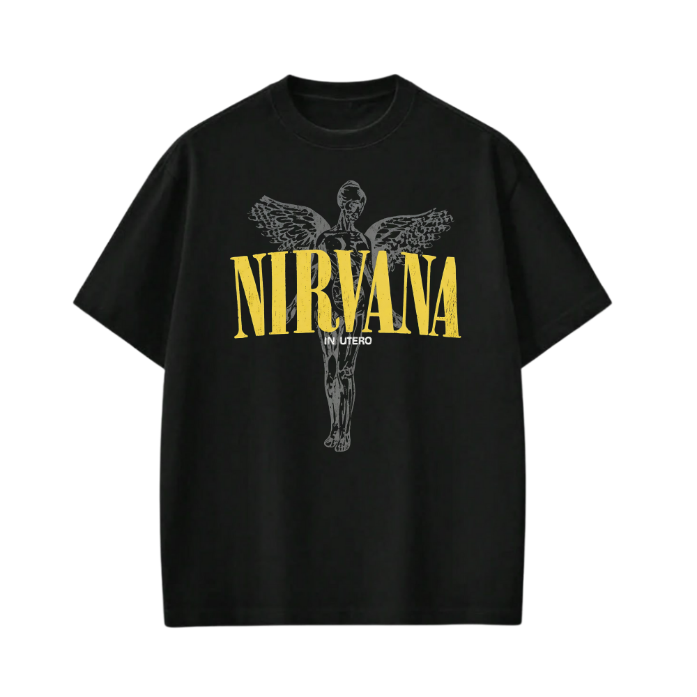 NIRVANA BLACK T-SHIRT