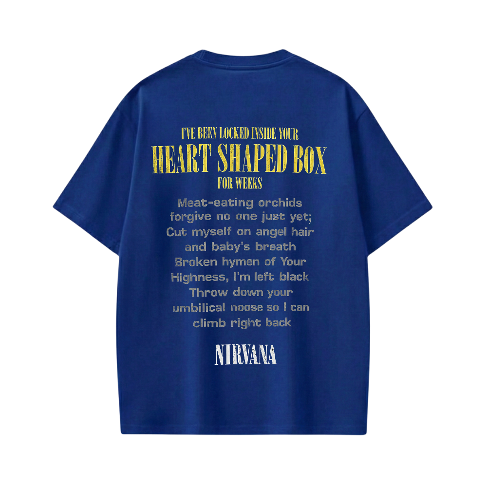 NIRVANA BLUE T-SHIRT