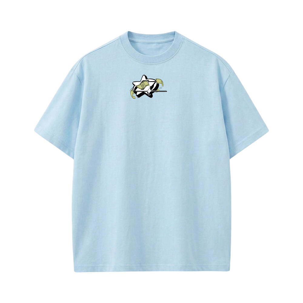 NO RISK NO PROFIT ICE BLUE T-SHIRT