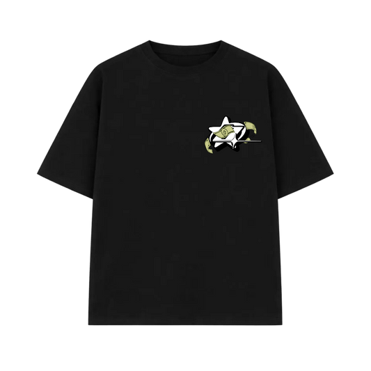 No Flex Till It's Amex Oversized T-shirt Black