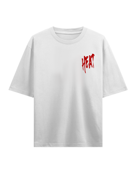 No Room for Love White Oversized T-Shirt