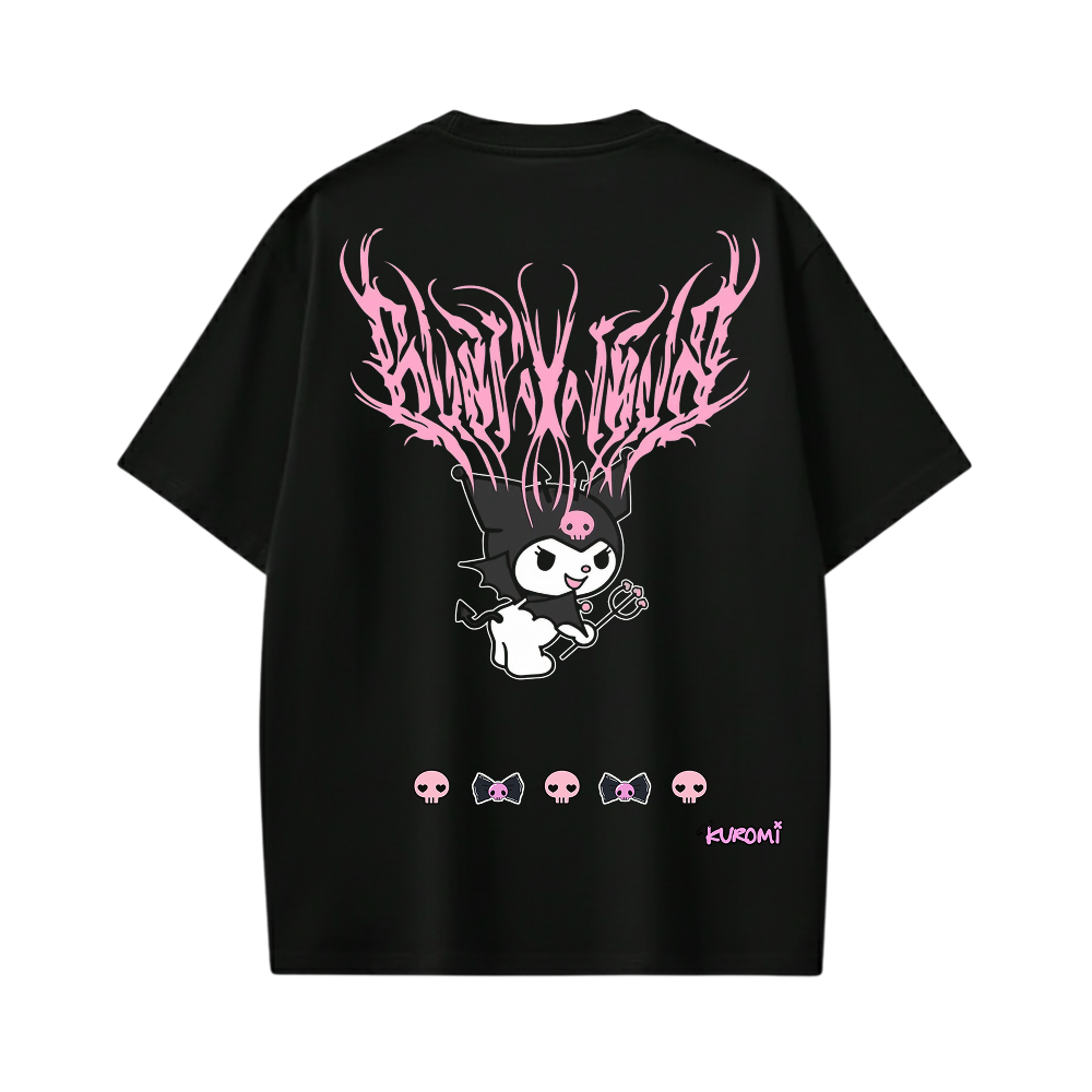 ONE OF ONE KUROMI BLACK T-Shirt
