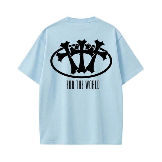 For the World Blacklist Ice Blue T-Shirt