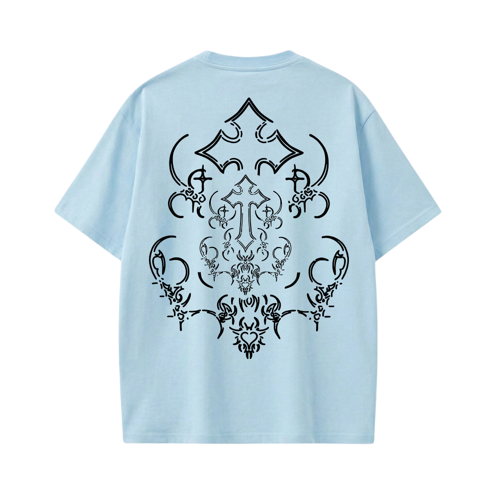TRIBE BLACKLIST ICE BLUE T-SHIRT