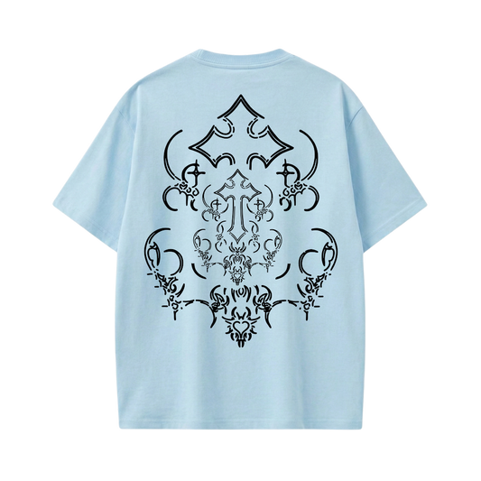 TRIBE BLACKLIST ICE BLUE T-SHIRT