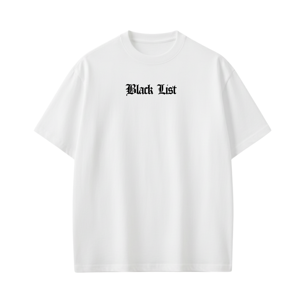 TRIBE BLACKLIST WHITE T-SHIRT