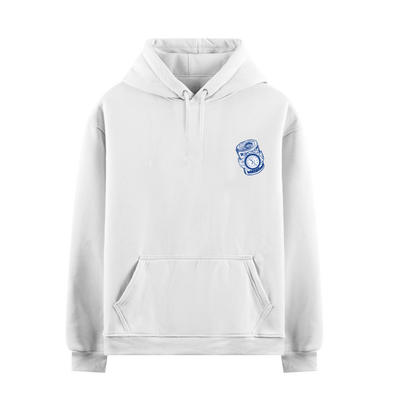 ROLEX SUPERCARS YACHTS HOT MOMS WHITE OVERSIZED HOODIE