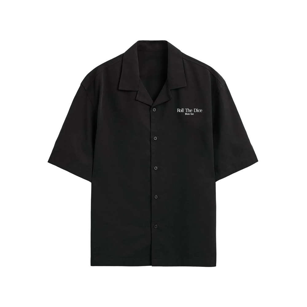 ROLL THE DICE BLACKLIST BLACK BOWLING SHIRT