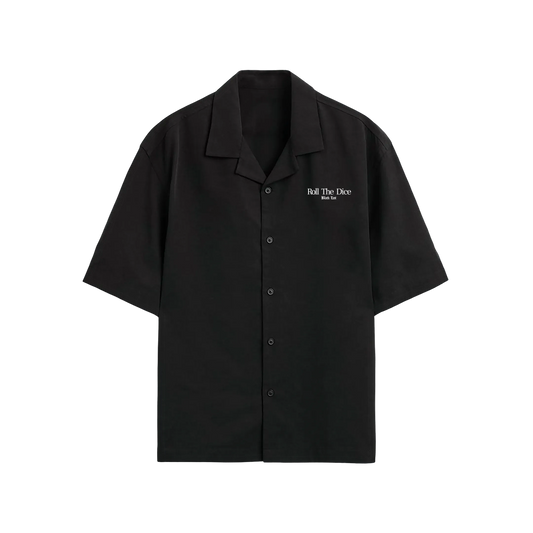 ROLL THE DICE BLACKLIST BLACK BOWLING SHIRT