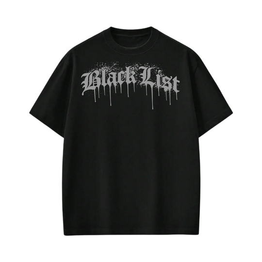 Saint Cross Blacklist Black T-Shirt